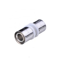 Junxing 20mm equal coupler cooper press fittings for aluminum pipe