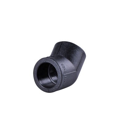 Junxing 45 degree hdpe plastic elbow